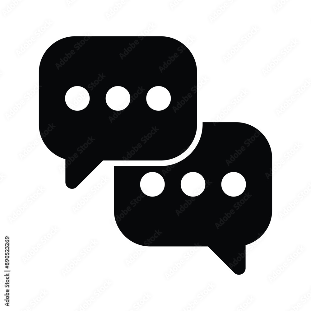 A speech bubble icon, used to represent dialogue, comments, and communication. A speech bubble icon, used to represent dialogue, comments, and communication.