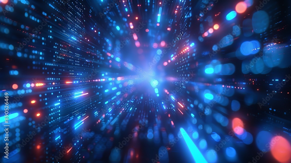 3d render, abstract neon background, space tunnel turning to left, ultra violet rays, glowing lines, virtual reality jump, speed of light, space and time strings, highway night lights 3d render, abstract neon background, space tunnel turning to left, ultra violet rays, glowing lines, virtual reality jump, speed of light, space and time strings, highway night lights