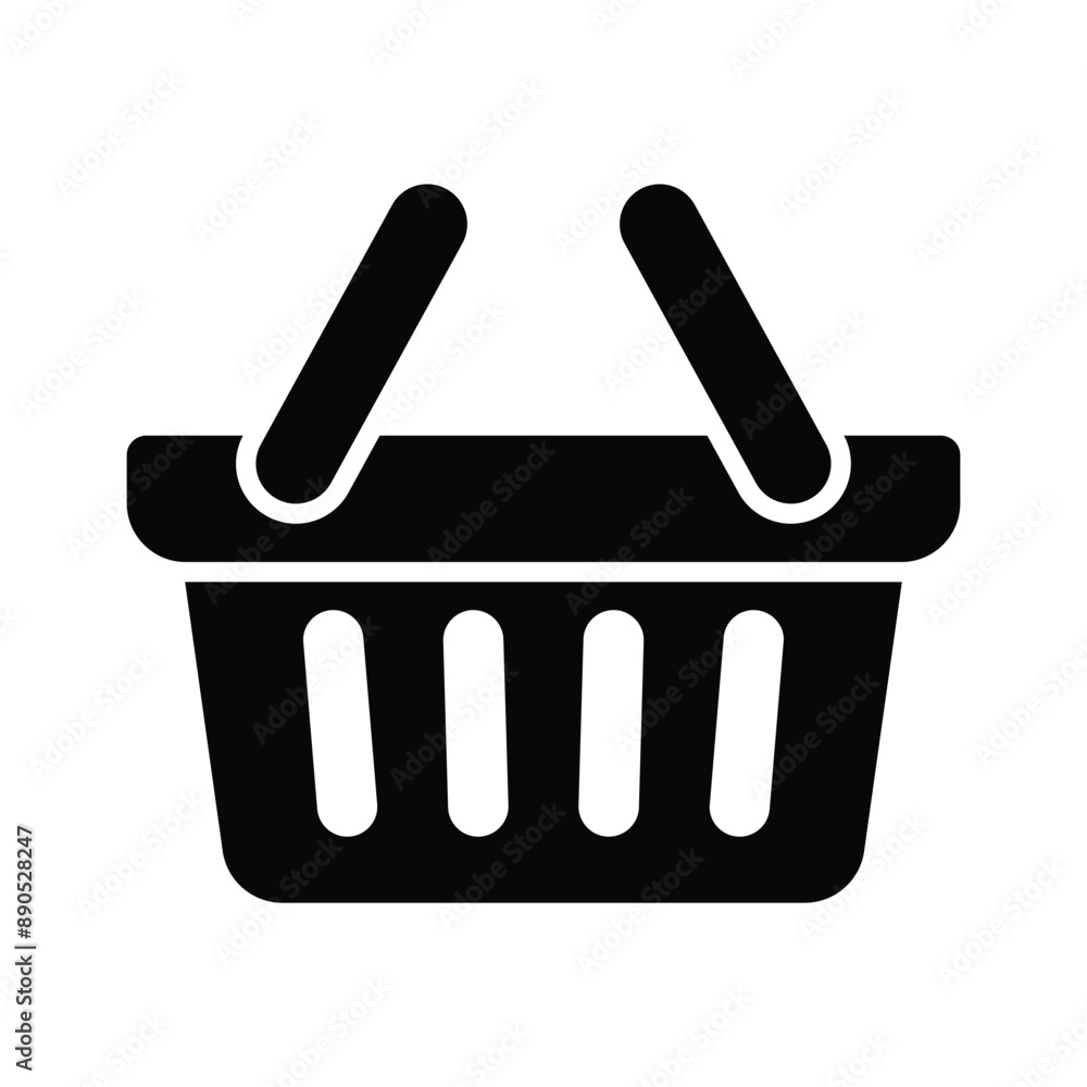 Creatively designed amazing icon of shopping in editable style Creatively designed amazing icon of shopping in editable style
