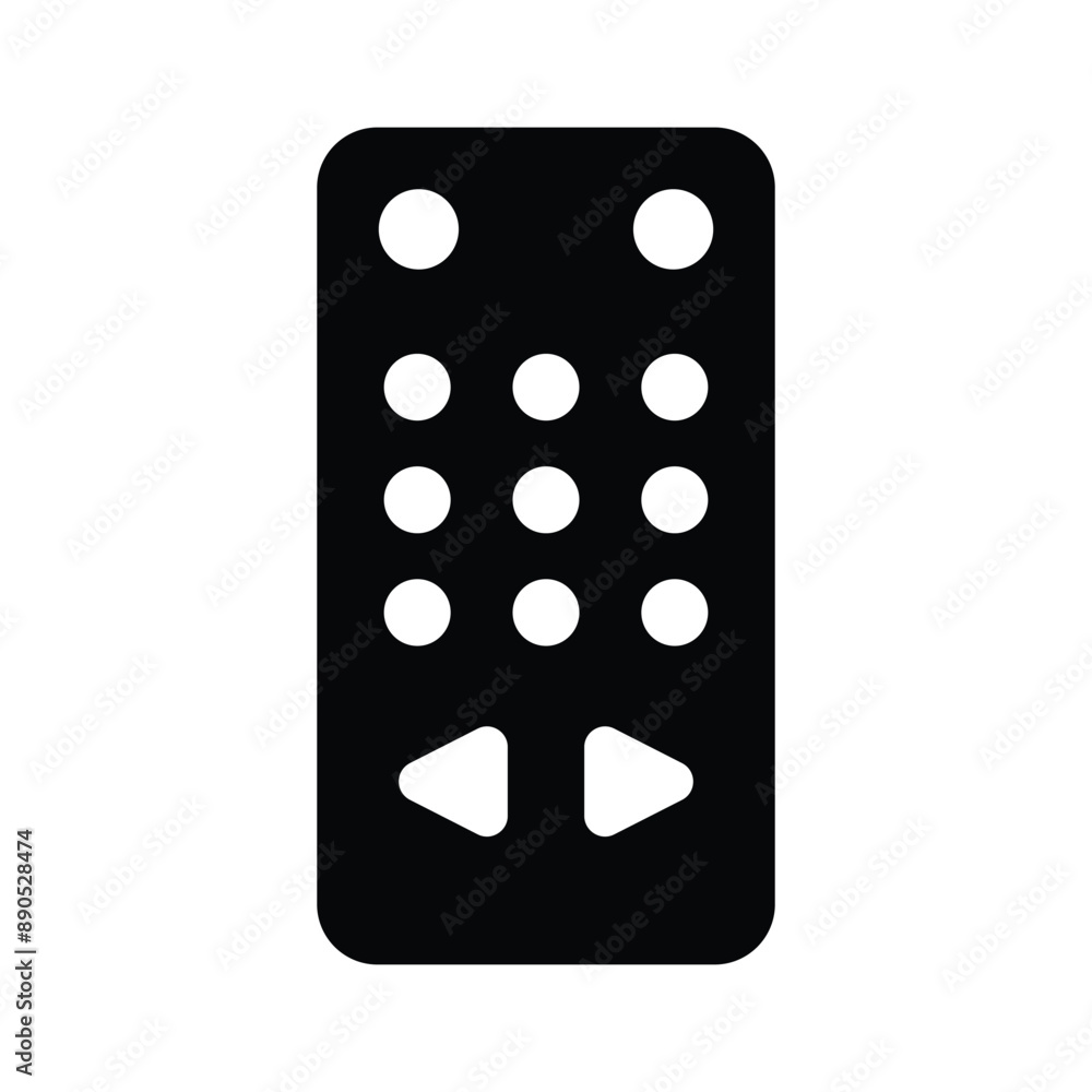 Well designed remote icon, a wireless tool which is used to operate and manage electronic devices. Well designed remote icon, a wireless tool which is used to operate and manage electronic devices.