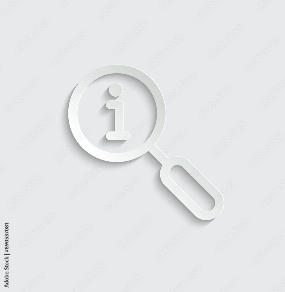 search information icon vector, help info icon search information icon vector, help info icon