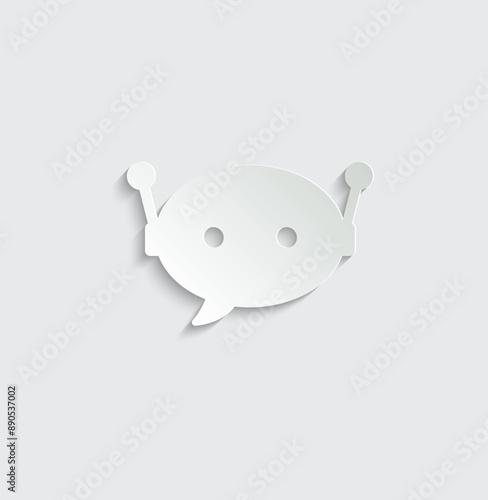 chatbot vector chat bot icon chat robot sign