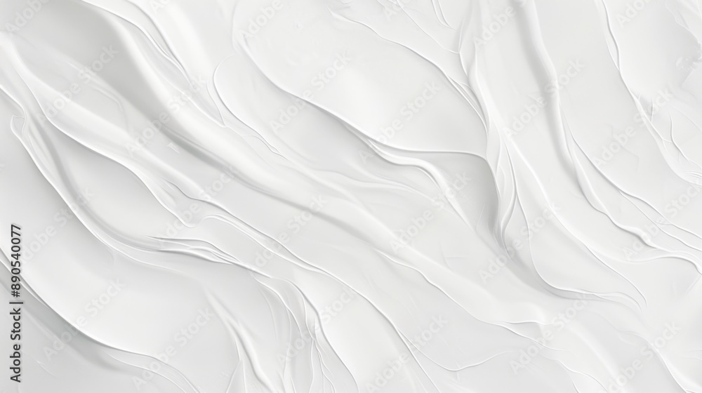 Obraz premium Minimalist White Ceramic Tile Background with Clean Design