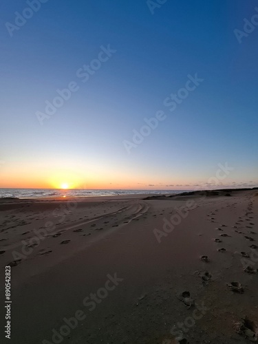 Sunset at the beach