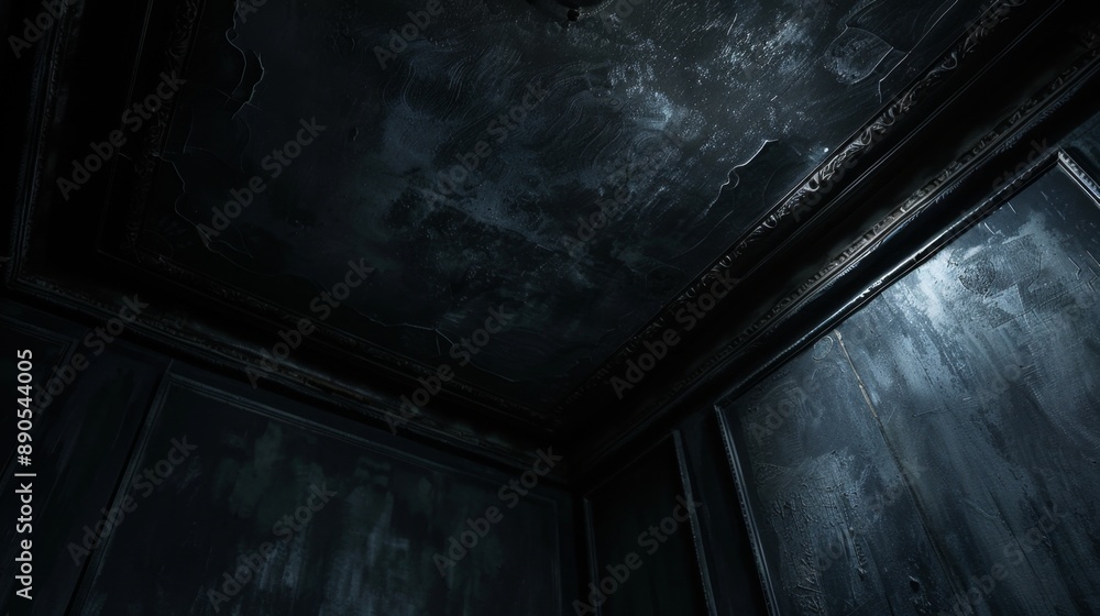 Dark and Abandoned Room Corner. Dark and Abandoned Room Corner.