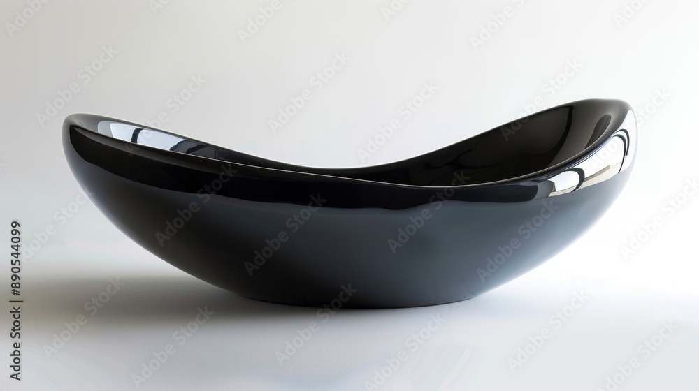 Black Ceramic Bowl. Black Ceramic Bowl.
