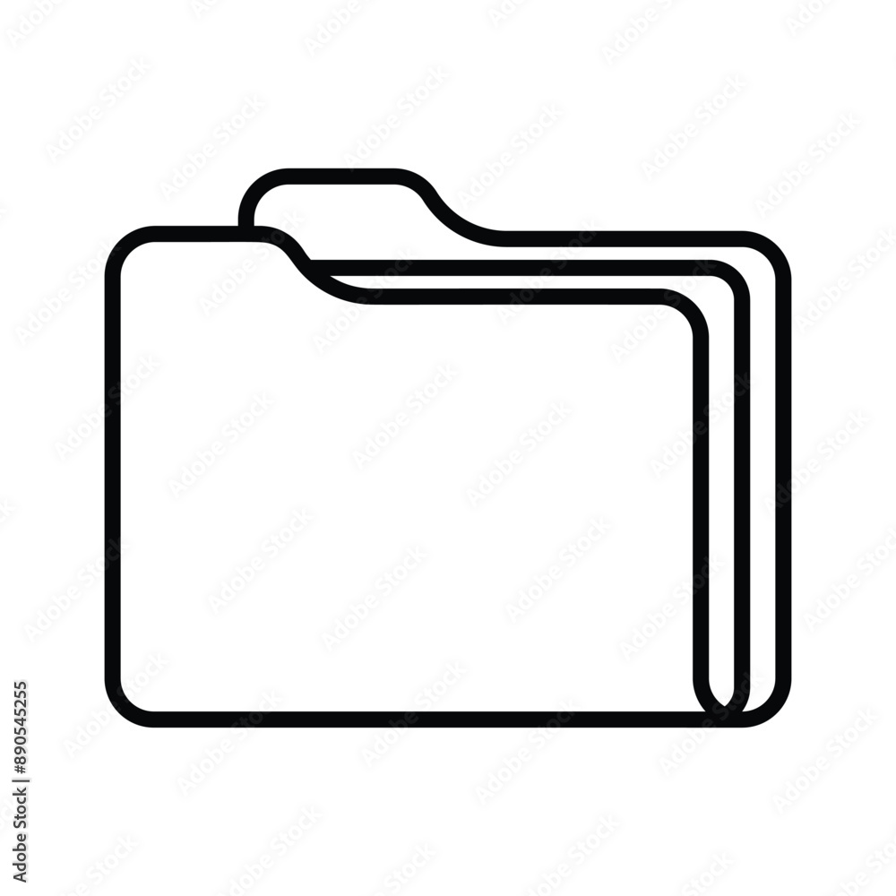 Take a look at creatively crafted icon of folder, data storage vector Take a look at creatively crafted icon of folder, data storage vector
