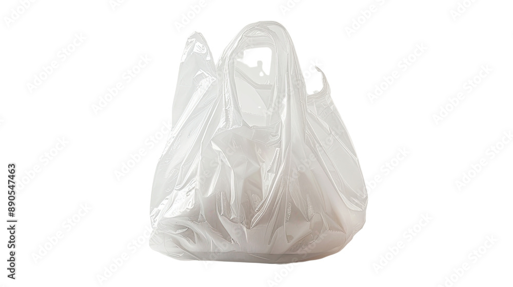 Fototapeta premium Plastic bag transparent background