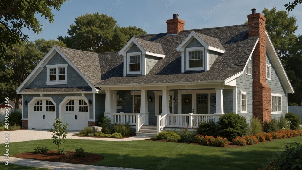 Obraz premium Cape Cod Style House
