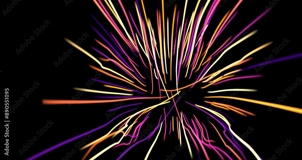 colorful light trails with motion blur effect, long time exposure. colorful light trails with motion blur effect, long time exposure.