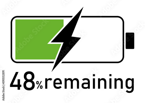 Free Download  illustration of a battery level indicator with charge levels on a white background, symbolizing energy status - GFXLoad