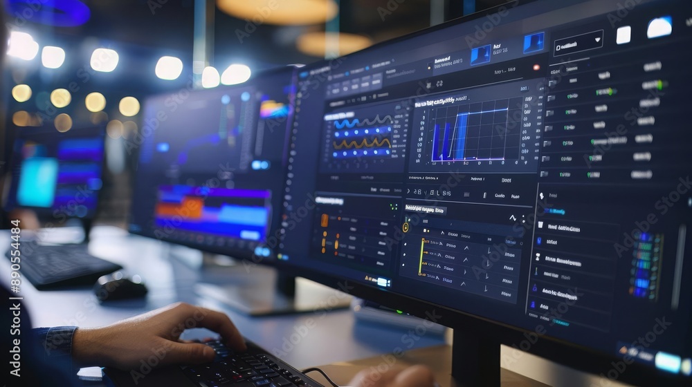 CloudStrike Network Security Security Information and Event Management SIEM SIEM software interface with comprehensive event logs and alerts CloudStrike Network Security Security Information and Event Management SIEM SIEM software interface with comprehensive event logs and alerts