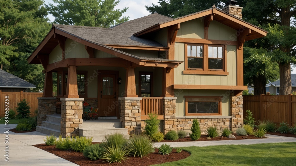 Craftsman Bungalow House Craftsman Bungalow House