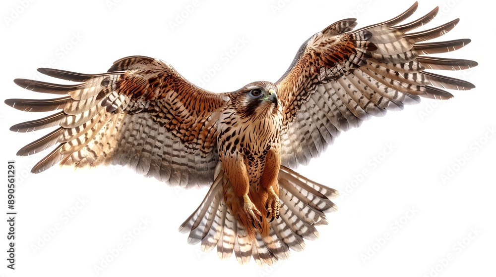 Fototapeta premium Falcon Bird On Transparent Background