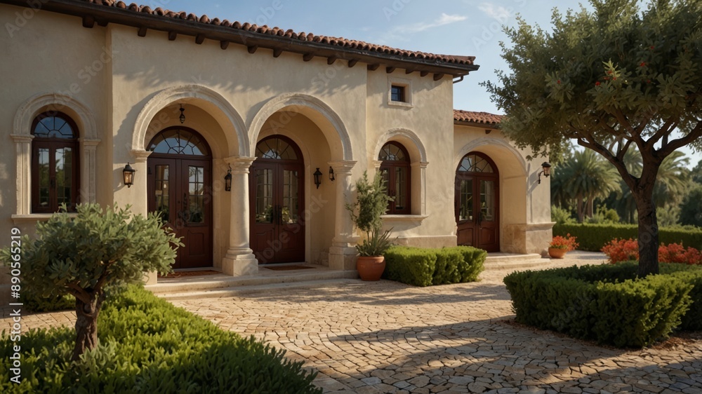 Obraz premium Mediterranean Villa