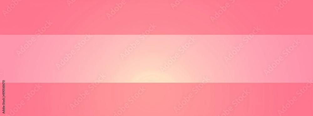 Obraz premium A pink gradient background with a solid color, it an elegant feel. The flat illustration style is simple and minimalist. design wallpaper. template.
