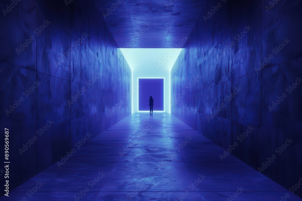 A hightech, supernatural scene with copy space, highlighting strategies to create a favorable climate for progress A hightech, supernatural scene with copy space, highlighting strategies to create a favorable climate for progress