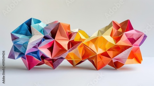 Hyperdimensional origami, folding space and time photo