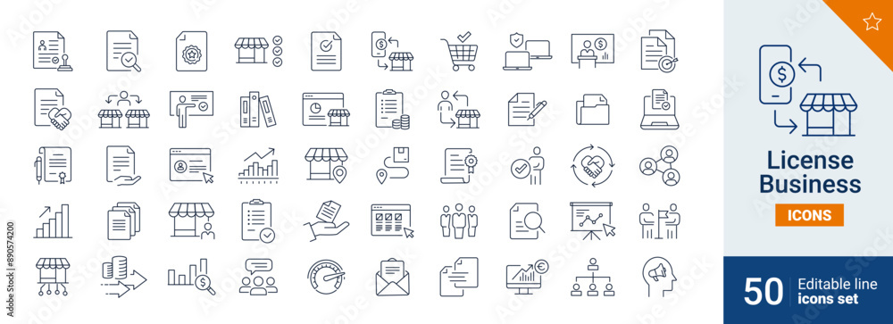 License icons Pixel perfect. Shop, money, business, ...
License icons Pixel perfect. Shop, money, business, ...