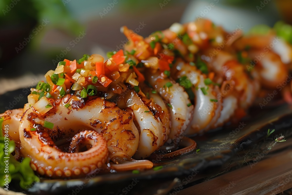 beautiful tasty and delicious squid beautiful tasty and delicious squid