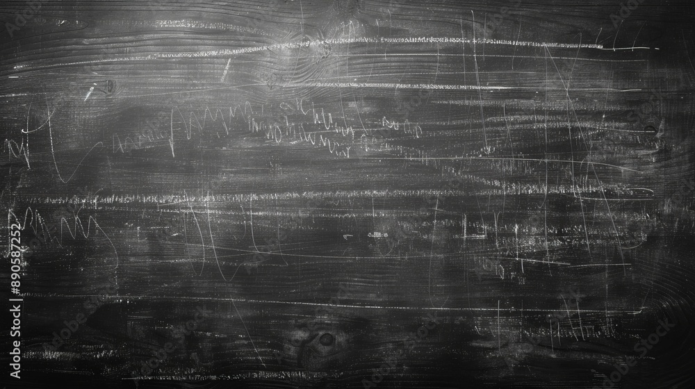 Classic blackboard texture with chalk smudges Classic blackboard texture with chalk smudges