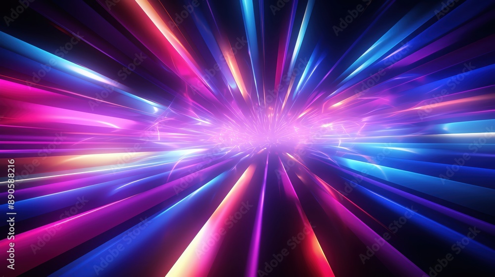 Vivid abstract light streaks in vibrant colors creating a dynamic, futuristic visual effect. Perfect for backgrounds or graphic design projects. Vivid abstract light streaks in vibrant colors creating a dynamic, futuristic visual effect. Perfect for backgrounds or graphic design projects.