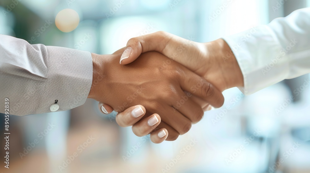 handshake between two professionals handshake between two professionals