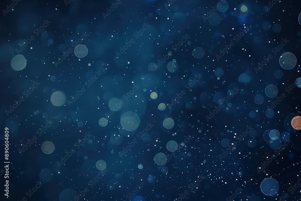 Abstract Blue Bokeh Background Abstract Blue Bokeh Background