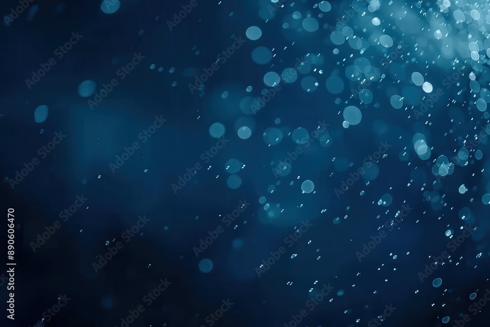 Abstract Blue Bokeh Background Abstract Blue Bokeh Background