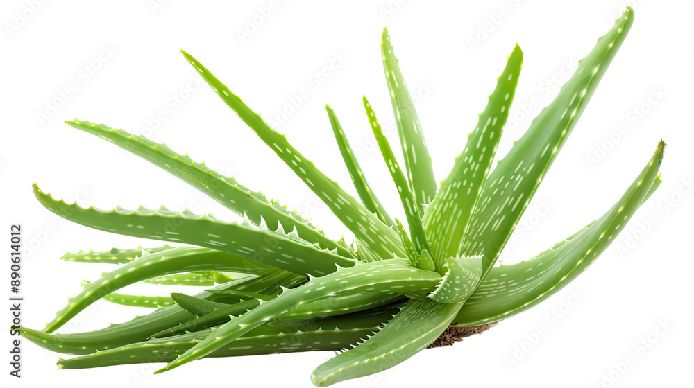 Fototapeta premium Aloe transparent background