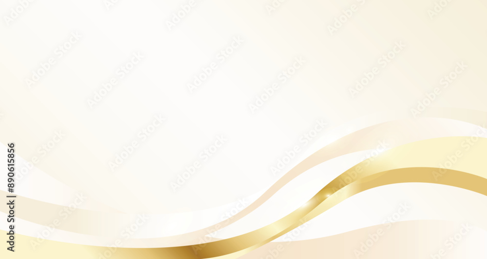 Luxury shiny gold gradient background with golden wave thin line papercut design as graphic resources. Premium 3d abstracts vector bronze gold glowing wallpaper element Luxury shiny gold gradient background with golden wave thin line papercut design as graphic resources. Premium 3d abstracts vector bronze gold glowing wallpaper element