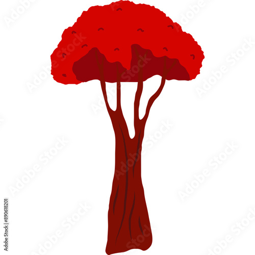 Auntumn Tree Illustration
