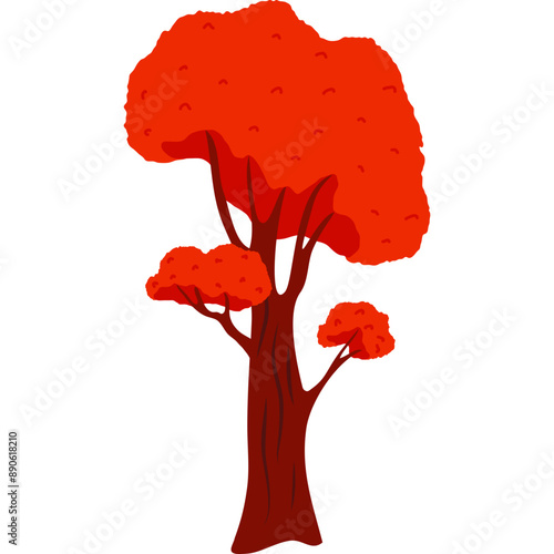 Auntumn Tree Illustration
