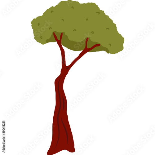 Auntumn Tree Illustration
