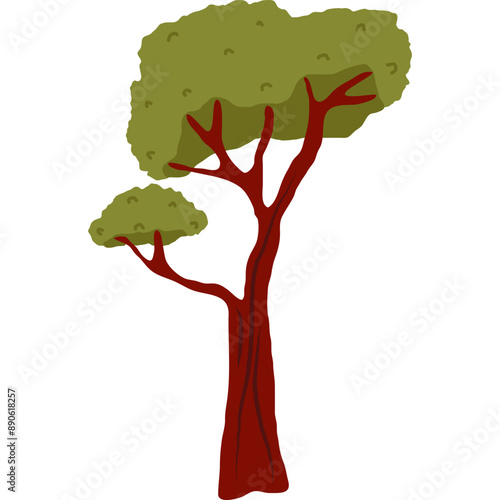 Auntumn Tree Illustration
