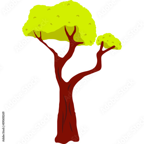 Auntumn Tree Illustration
