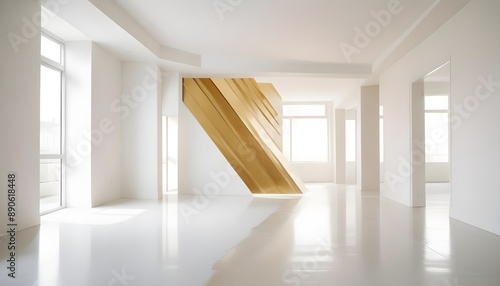 Photo interior modern design room 3d illustration