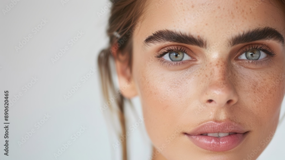 A beauty model with smooth skin and a gentle smile, her head resting on her hand, high-resolution photo, realistic photo, hyper realistic A beauty model with smooth skin and a gentle smile, her head resting on her hand, high-resolution photo, realistic photo, hyper realistic