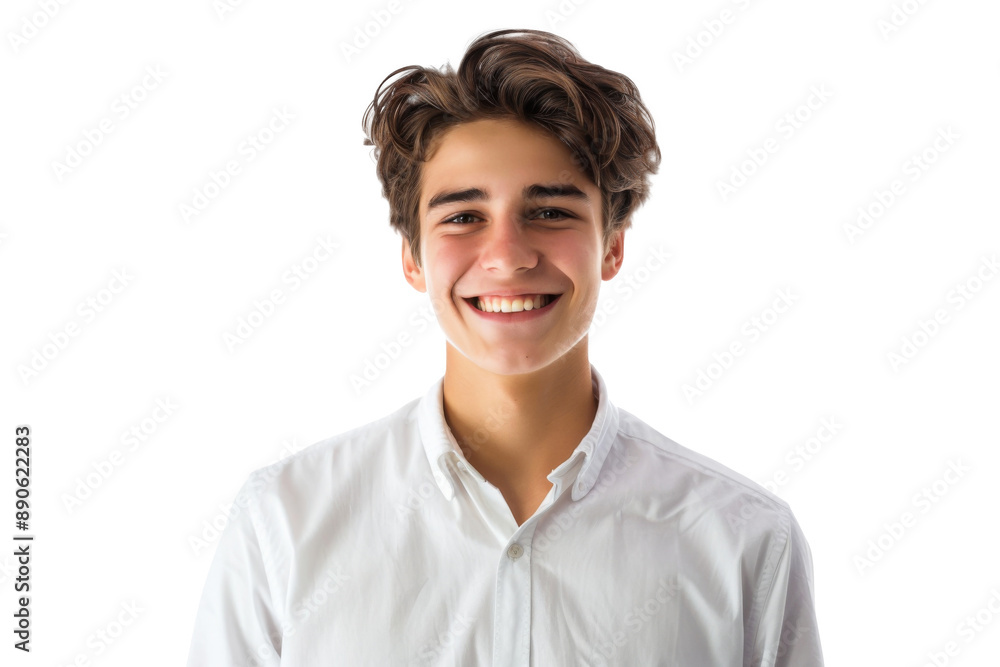 Portrait of handsome young man sit posing with beautiful smile and looking at camera isolated on transparent background. Portrait of handsome young man sit posing with beautiful smile and looking at camera isolated on transparent background.