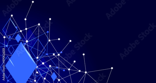 Abstract background. Light effect. Technology innovation, information-technology, digital-technology. For cover, poster, banner. Vector illustration EPS10
