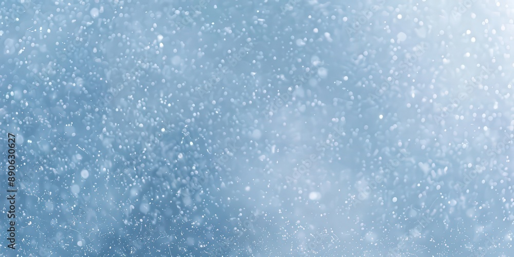 Abstract Blue Snow Abstract Blue Snow