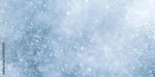 Winter Wonderland: Abstract Snowfall