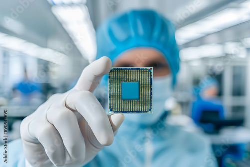 Demand and competition in the microchip manufacturing industry, growth and development of microchips, AI or artificial intelligence technology