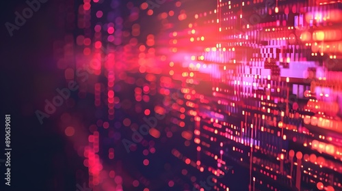 Wallpaper Mural abstract light background data transfer pixel rectangle Torontodigital.ca