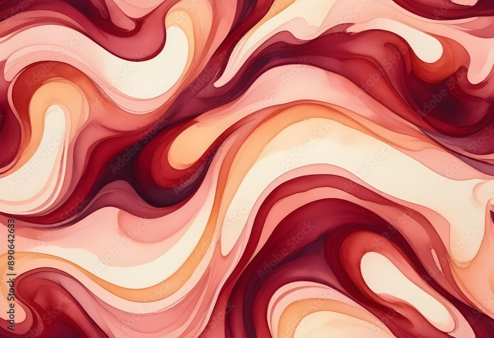 Fototapeta premium watercolor swirling patterns
