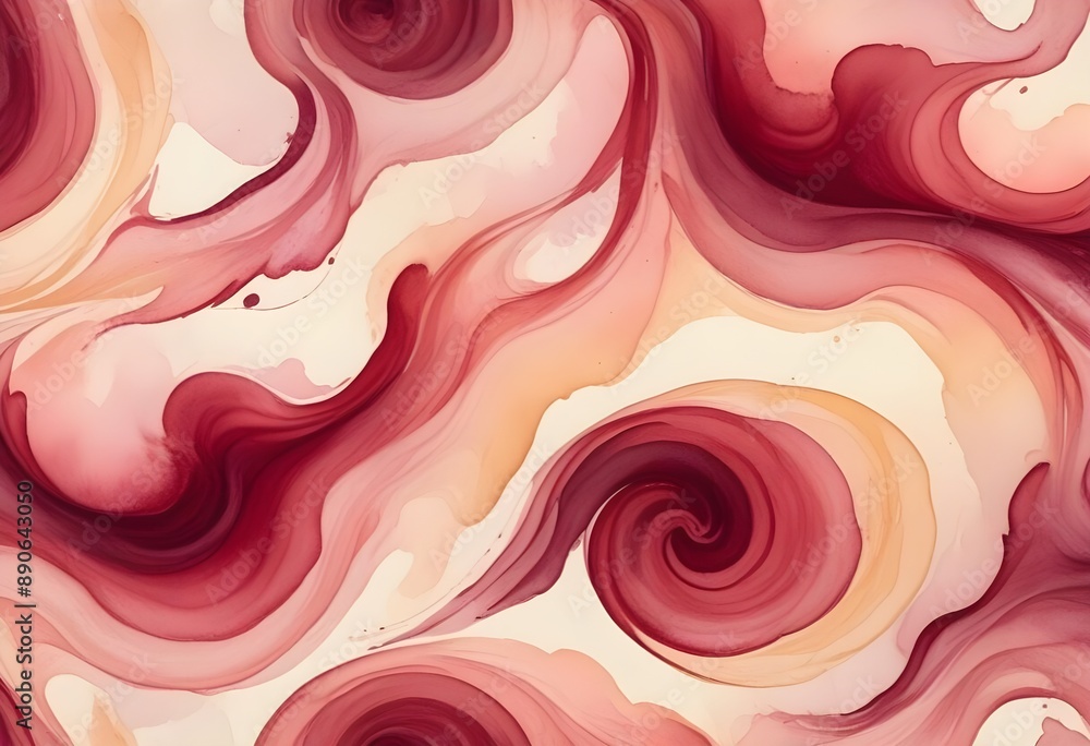 watercolor swirling patterns