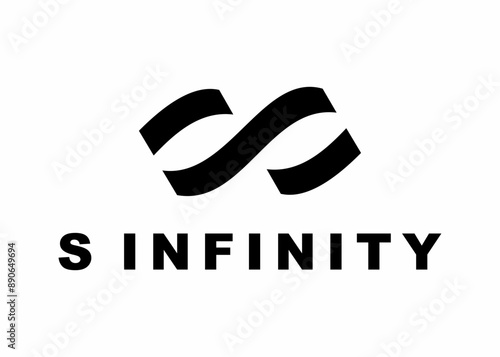 letter s infinity logo, design, Vector, illustration, creative icon, template