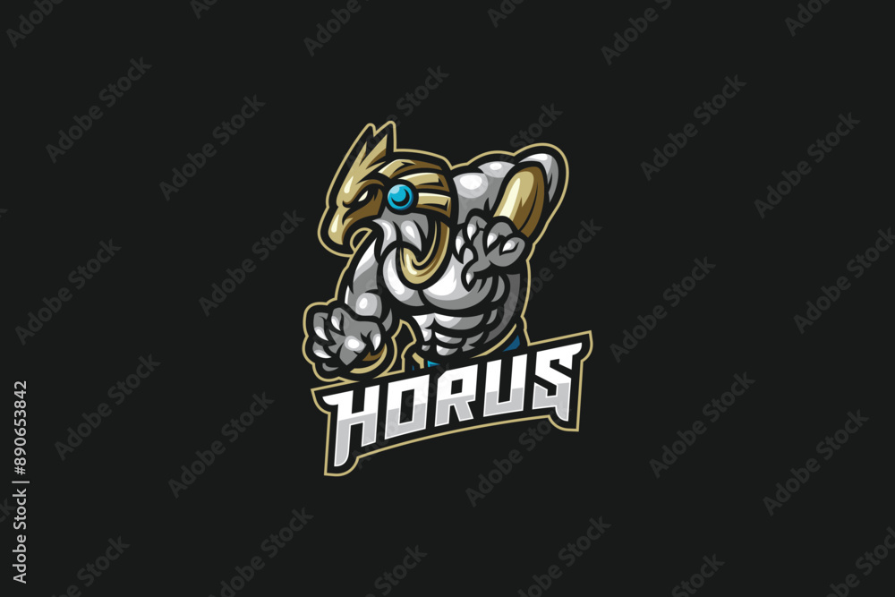 Fototapeta premium Horus Esport Logo Template.eps