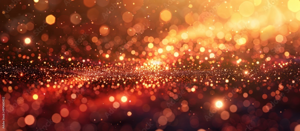 Golden Sparkle Bokeh Background Golden Sparkle Bokeh Background