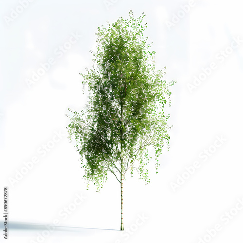 Isometric Bonsai Tree Render – Elegant 3D Digital Art